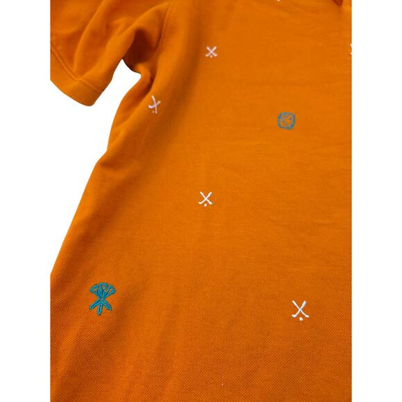 Nike | Golf Charms-Orange Polo Shirt | Size Medium - Picture 2 of 6